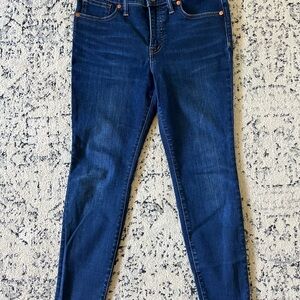 Madewell 9” High Rise skinny jeans 29P